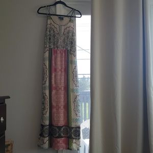 Angie Boho chic maxi dress size Large